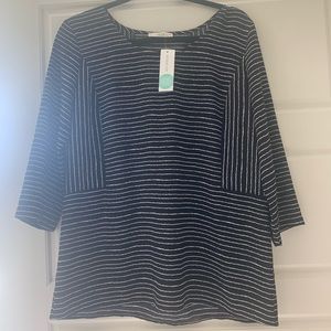 NWT Stitch Fix Le Lis Bayle Crew Neck Blouse